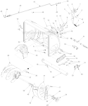 Page D Diagram and Parts List for 31BH5C3F401 2004 Yard Man Snow Blower